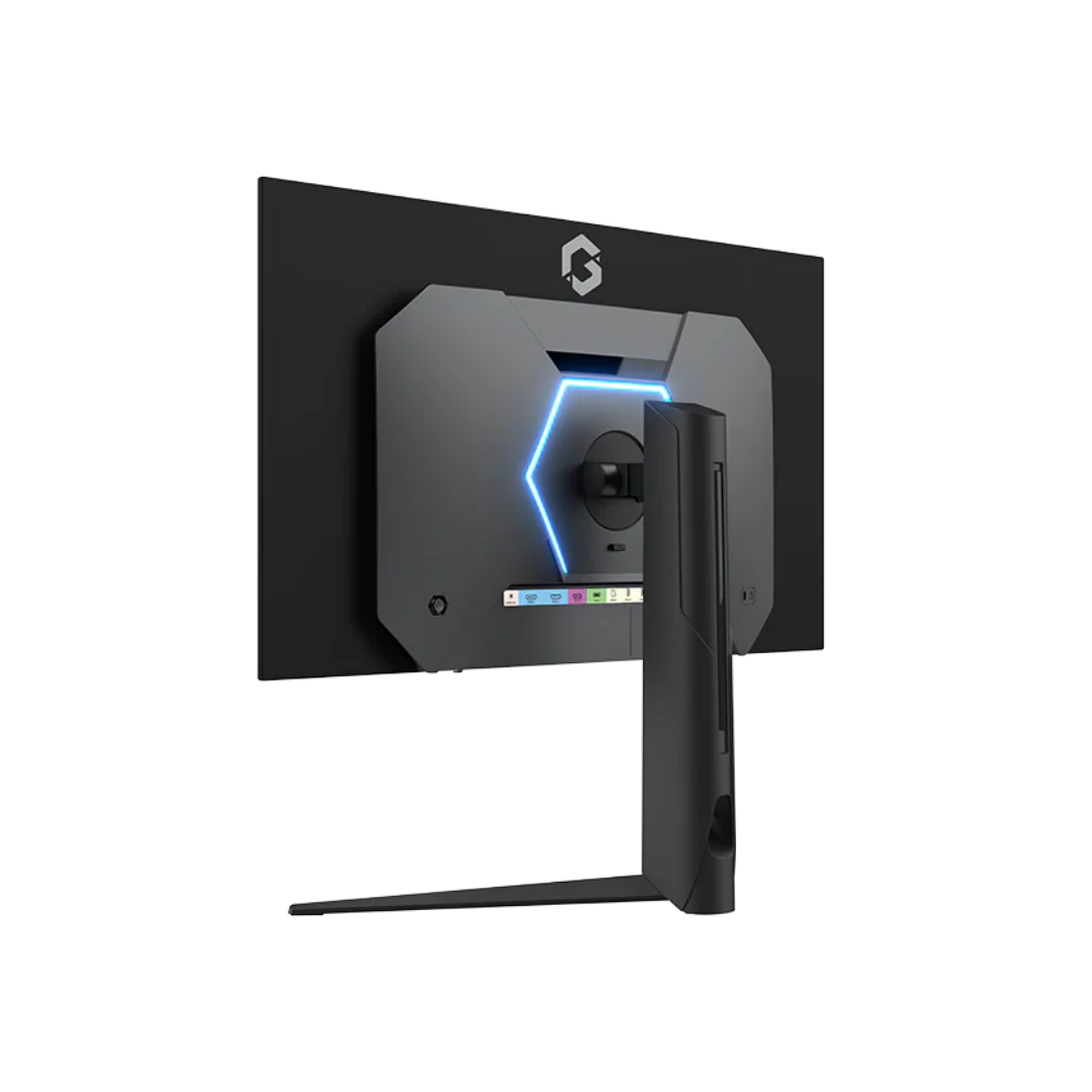 GAMEON 27" Black OLED QHD Gaming Monitor, 240Hz, 0.03ms, HDMI 2.1 (Supports PS5), DP 1.4, USB-C 65W, HDR10, FreeSync, G-Sync, 10-Bit, 98.5% DCI-P3, KVM, RGB, Adjustable Height Tilt Pivot Swivel
