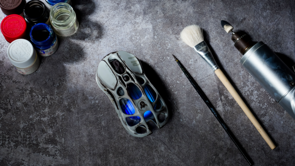 Mercury M1 Pro Gaming Mouse - Battle-Worn Silver Mist