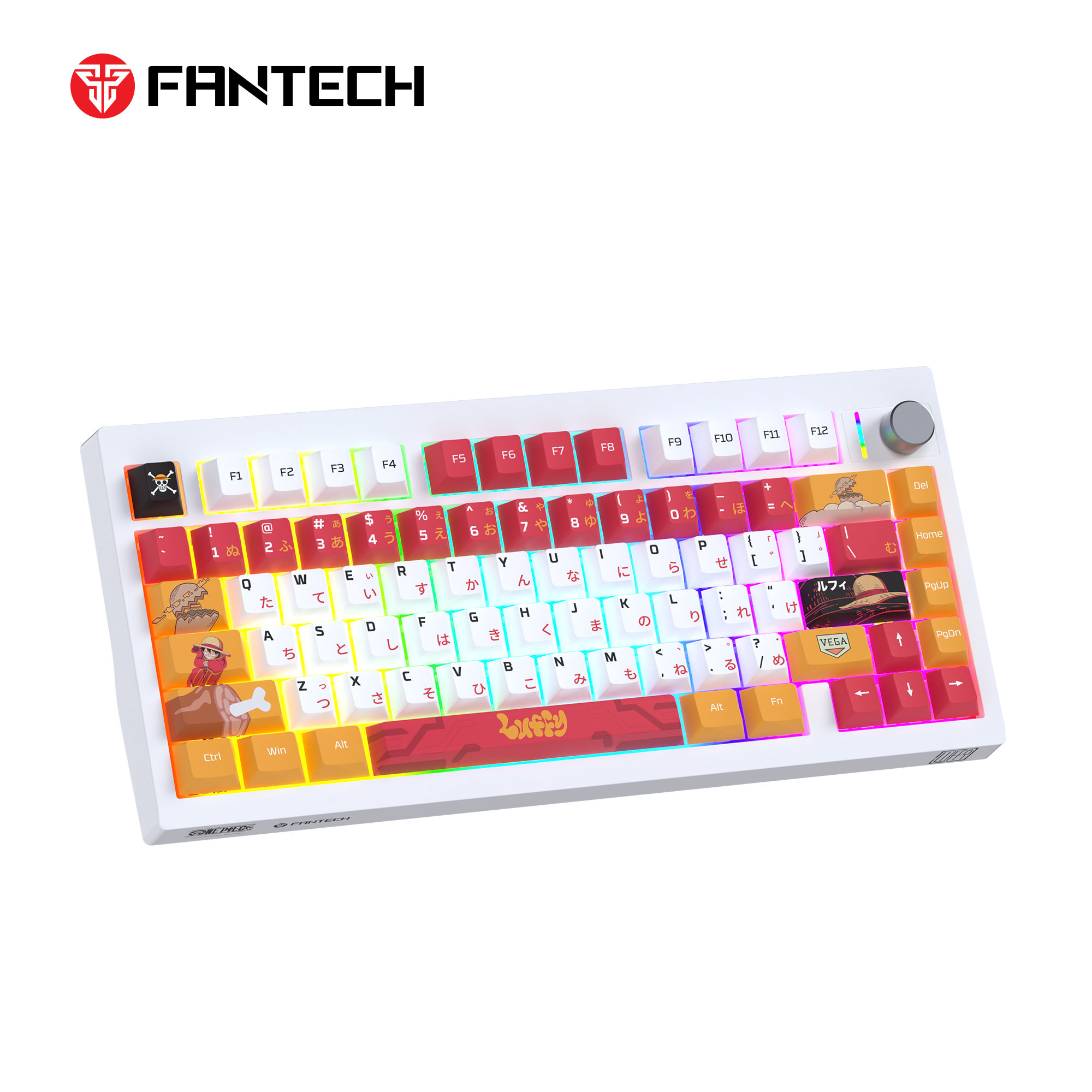 لوحة مفاتيح ميكانيكية Fantech MK921 MAXFIT8 QMK لوفي