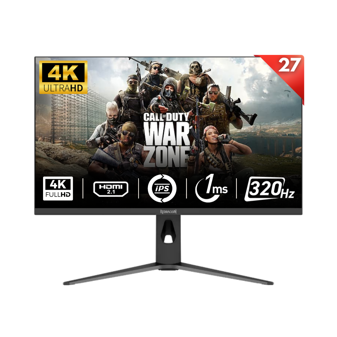 Redragon DIDON Q4966RMC 27" Fast IPS , Flat , 3840 * 2160 (4k) ,(4K 160 Hz - FHD 320Hz)