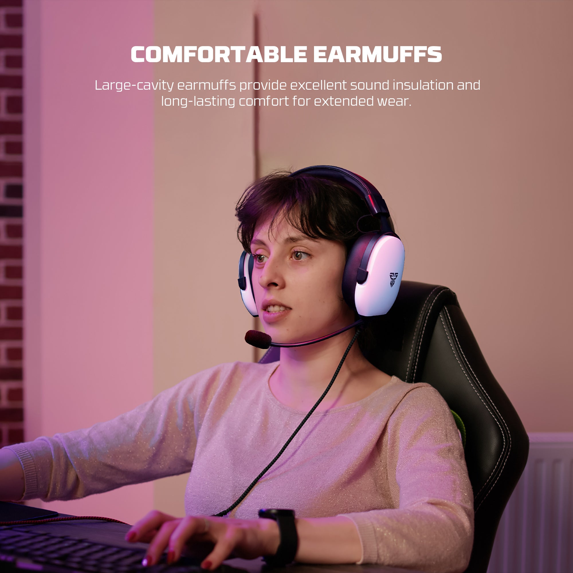 FANTECH HERO MH92 CARBON MULTI PLATFORM GAMING HEADSET (PS5 - PS4) BLACK