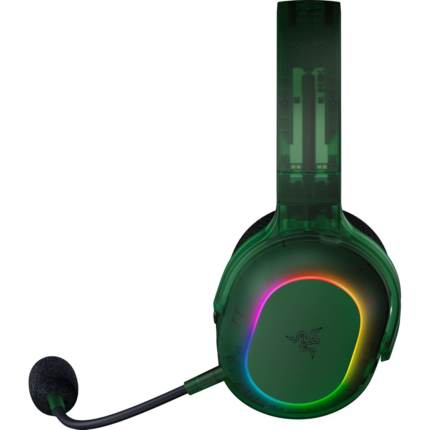 Razer Barracuda X Chroma Wireless Gaming Headset: 2.4GHz Wireless & Bluetooth - Lightweight - RGB - 40mm Drivers - Cardioid Mic - 70 Hr Battery - For PC, Mac, PS5, Switch 2, Smartphone - Phantom Green