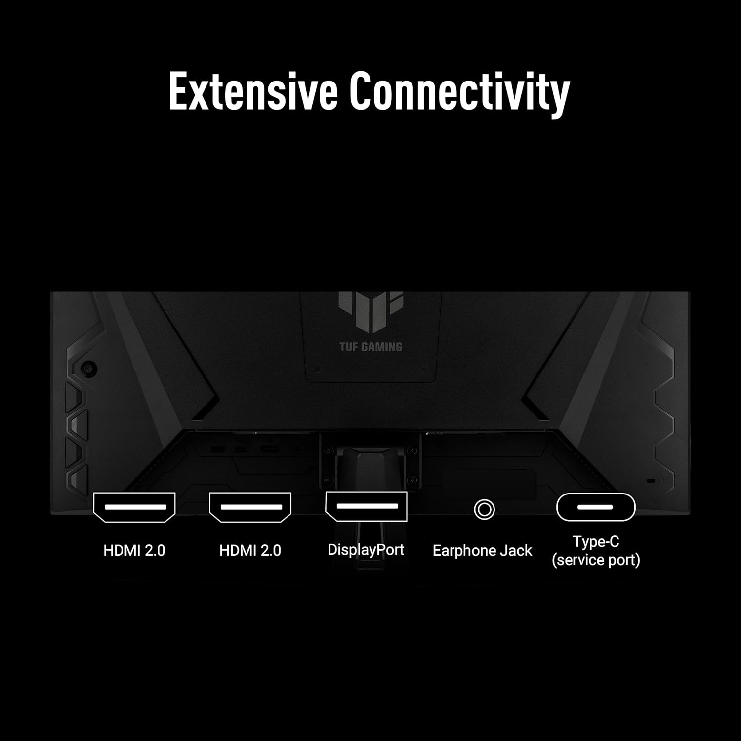 ASUS TUF Gaming 27” 1440P Monitor (VG27AQL5A) – QHD (2560 x 1440), 210Hz, 0.3ms, Fast IPS, Extreme Low Motion Blur Sync, Speakers, DisplayWidget Center, Gaming AI, Height Adjustment, 3 yr Warranty