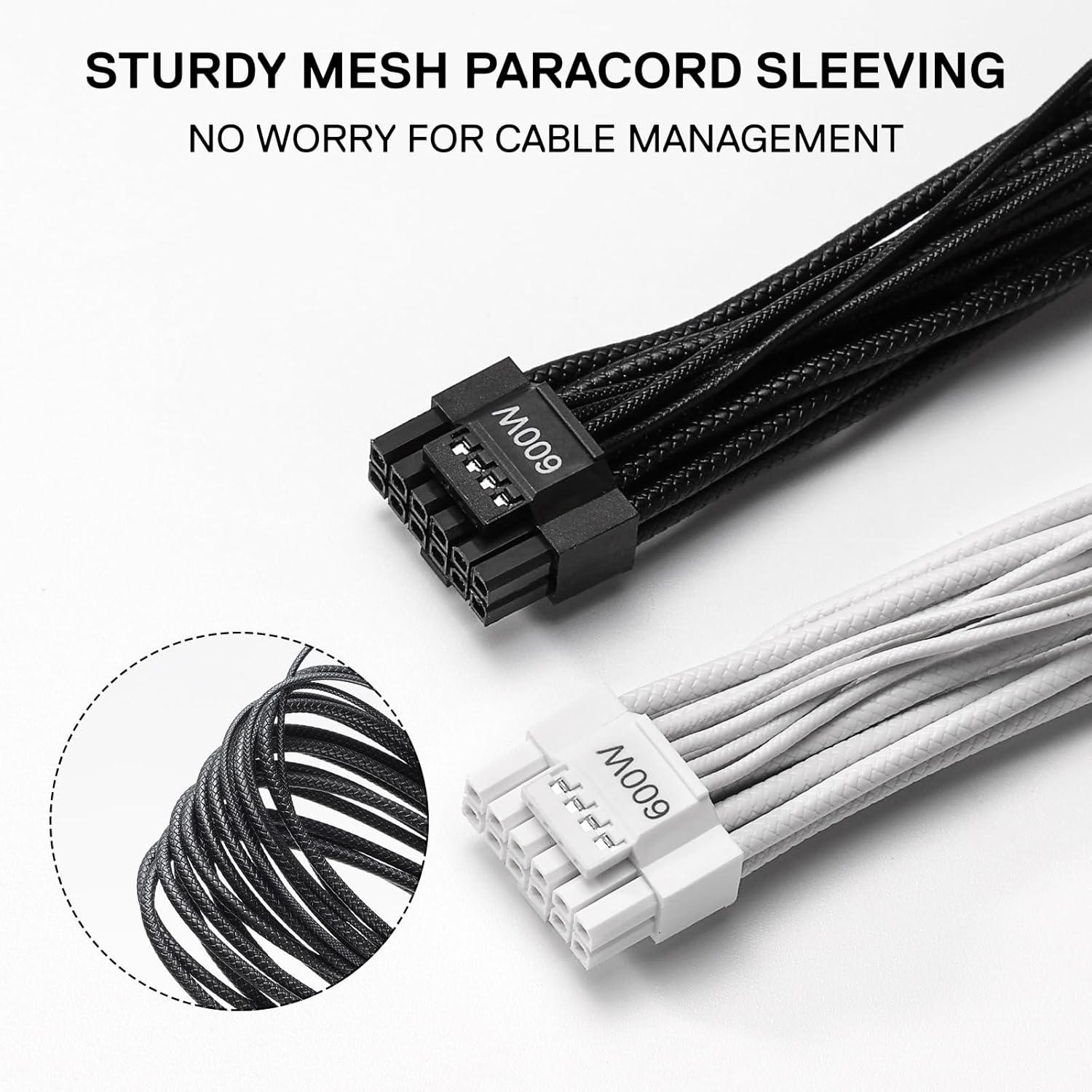 Redragon RGMS-1200W PRO 80+ Gold 1200 Watt Power Supply w/Upgraded ATX 3.1 & PCIe 5.1 Fully Modular, Compact 150mm Size, Smart ECO Low Noise Fan, 100% Japanese Capacitors, Full Mod Cables