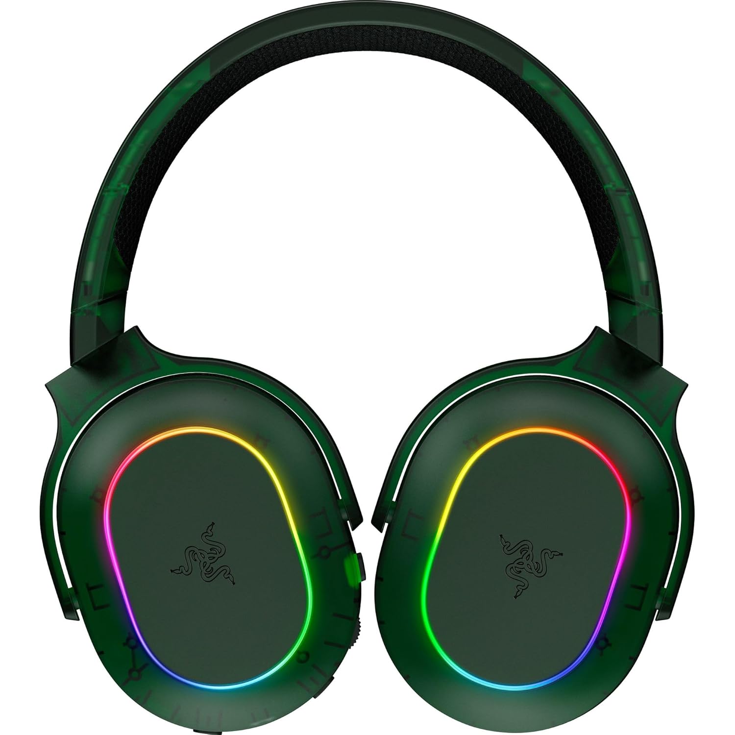 Razer Barracuda X Chroma Wireless Gaming Headset: 2.4GHz Wireless & Bluetooth - Lightweight - RGB - 40mm Drivers - Cardioid Mic - 70 Hr Battery - For PC, Mac, PS5, Switch 2, Smartphone - Phantom Green