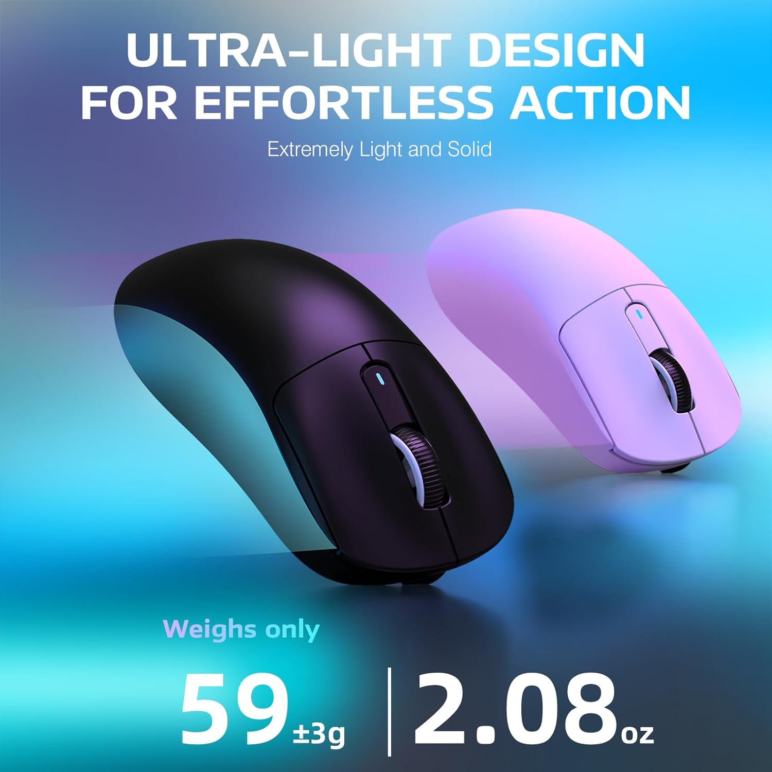 ATTACK SHARK X3PRO 4K/8K Lightweight Wireless Gaming Mouse with Tri-Mode(Wired/2.4GHz/BT),PAW3395 Optical Sensor,26K DPI,Kailh GM8.0 Switch,Long Battery,7 Buttons for PC/Laptop/Win/Mac(Black)