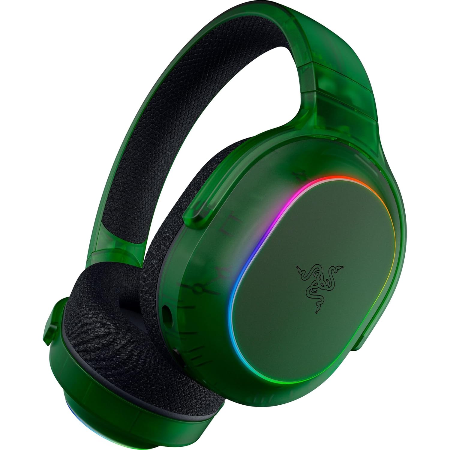 Razer Barracuda X Chroma Wireless Gaming Headset: 2.4GHz Wireless & Bluetooth - Lightweight - RGB - 40mm Drivers - Cardioid Mic - 70 Hr Battery - For PC, Mac, PS5, Switch 2, Smartphone - Phantom Green