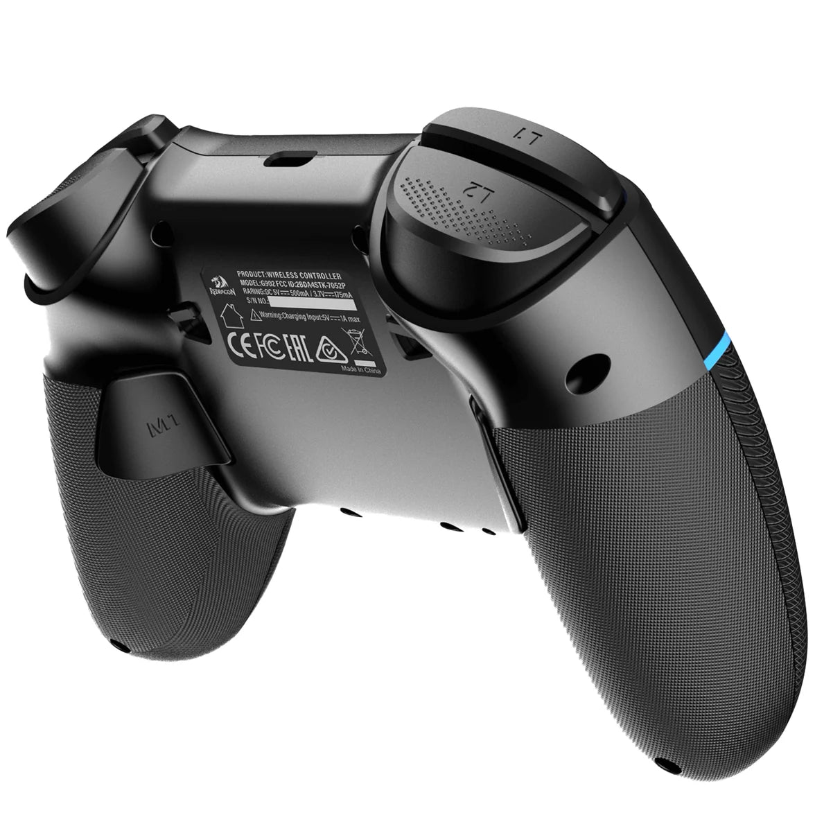 Redragon G902 Drax Wireless LCD Display Controller with RGB Backlight (Black). ps4-pc-mobile