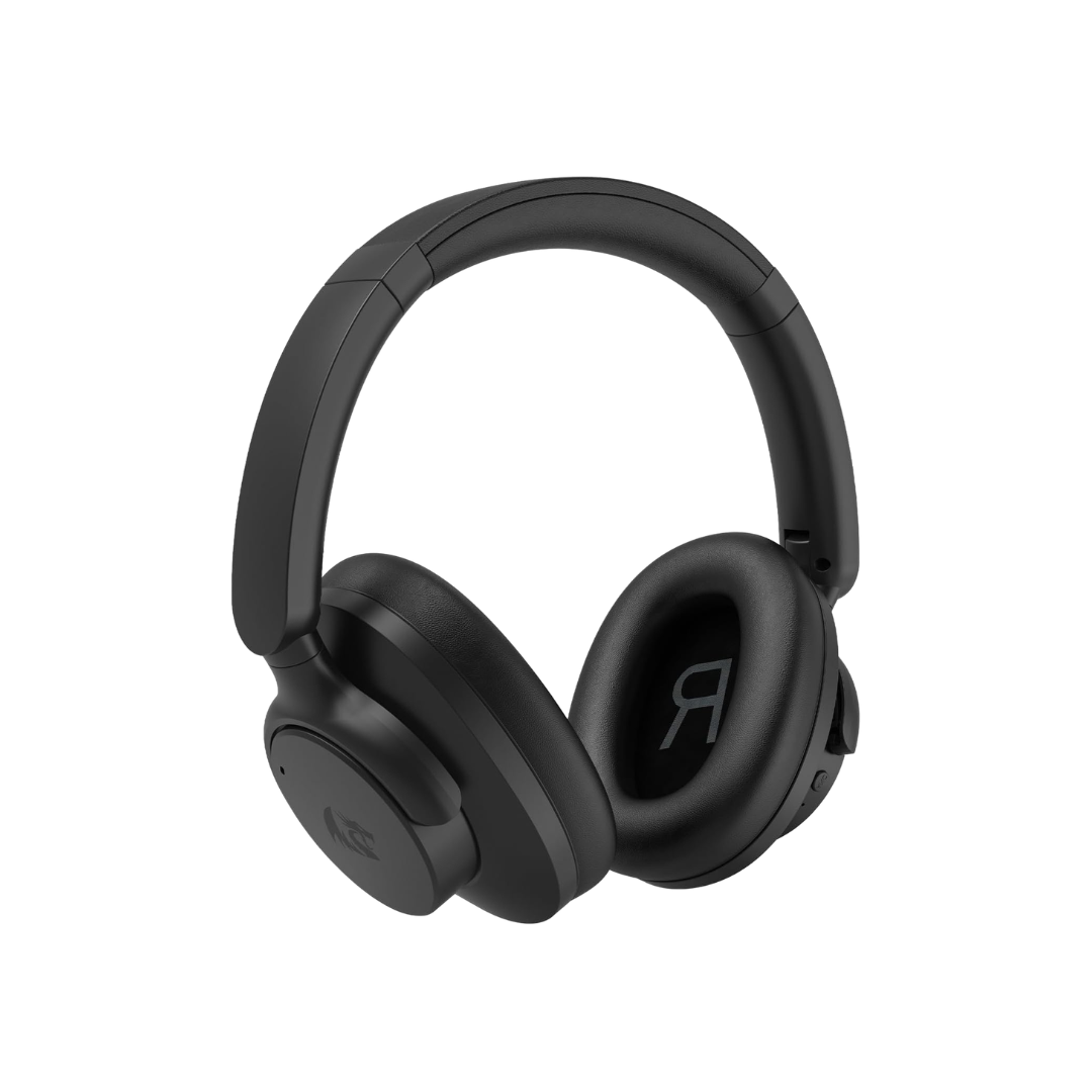 Redragon H610 Wireless Gaming Headset for PC, Mac, NS, Phone - BT 5.3 with ANC Noise Cancellation, 40H Battery, Lightweight, Over-Ear Headphones with Built-in Mic, Black