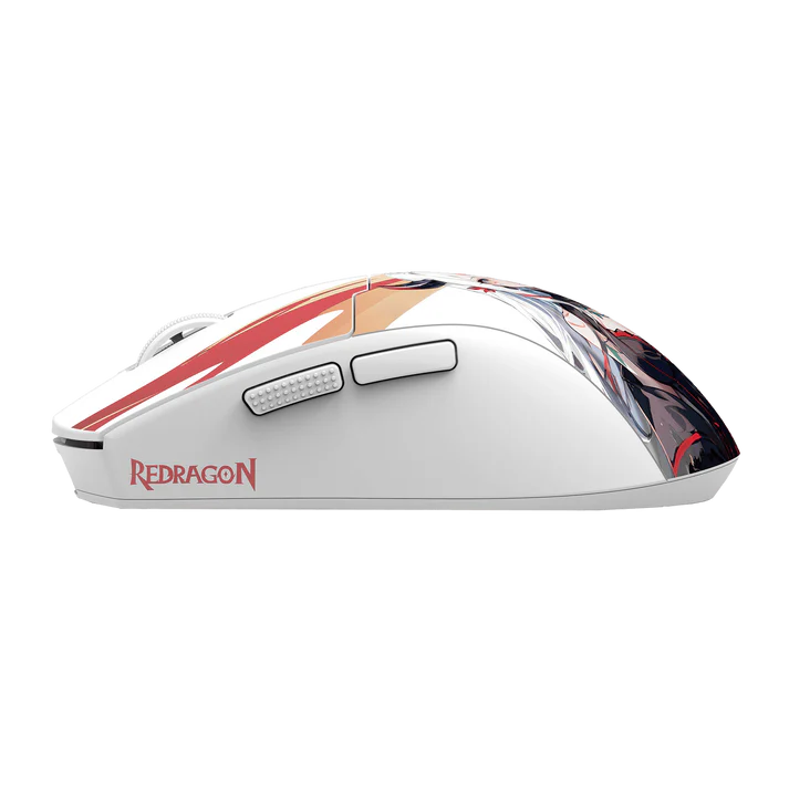 Redragon M918AK 3-Mode Wireless Gaming Mouse, 55G Lightweight 26K DPI Mouse w/Ergonomic Natural Grip Build, Full Programmable Buttons, Software Supports DIY Keybinds & DPI