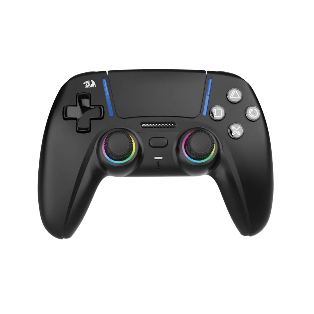 Redragon Kaiser G832 Wireless GamingPad for PS5 Hall Effect Joystick Trigger Mechanical D-Pad Macro