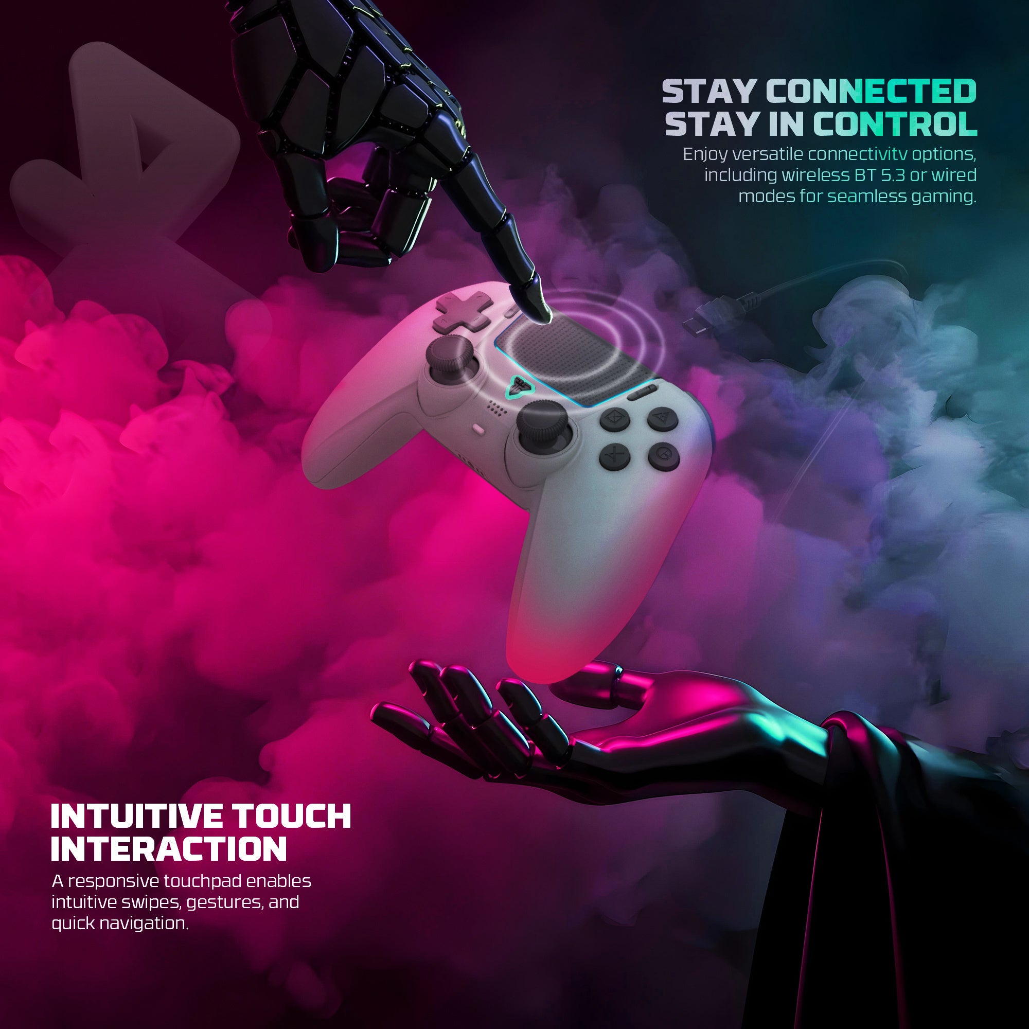 FANTECH WGP16 NOVA II Wireless GAMEPAD - Black