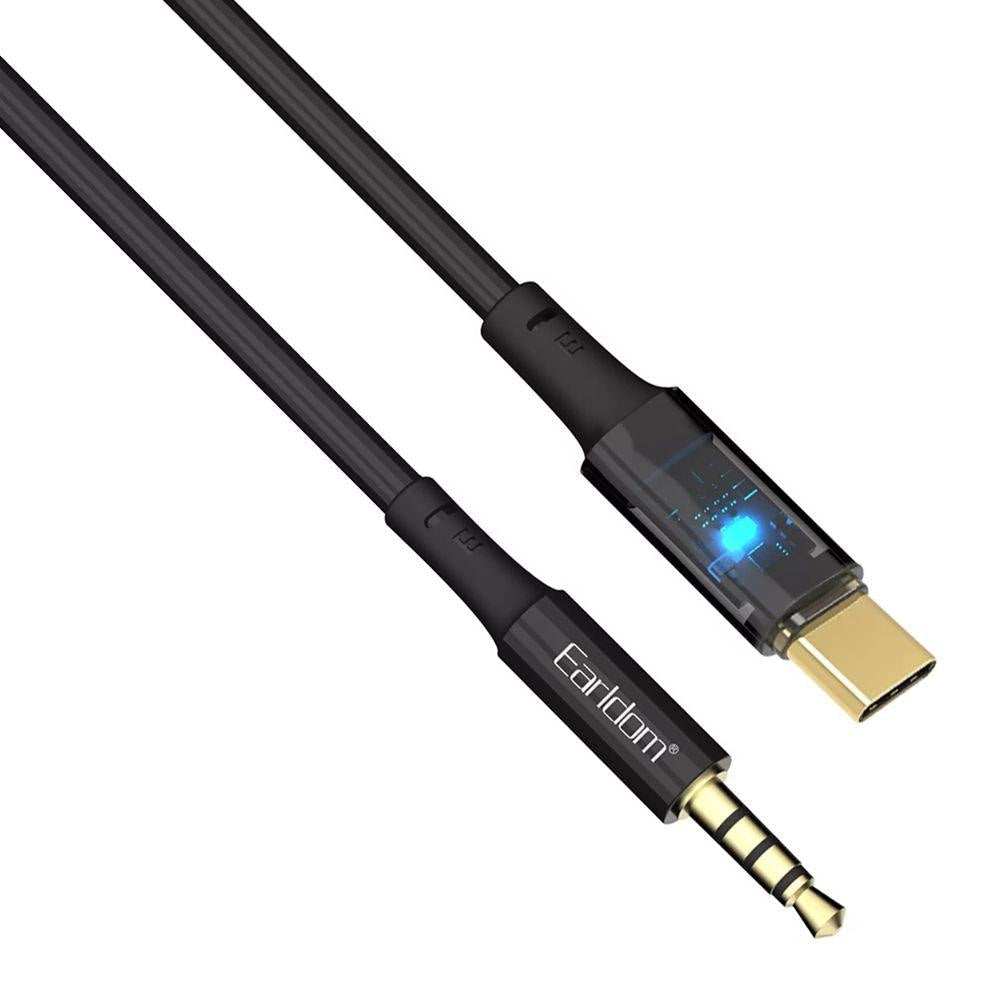 Audio cable Earldom ET AUX53 3.5mm to Type C 1.0m Cables & Chargers