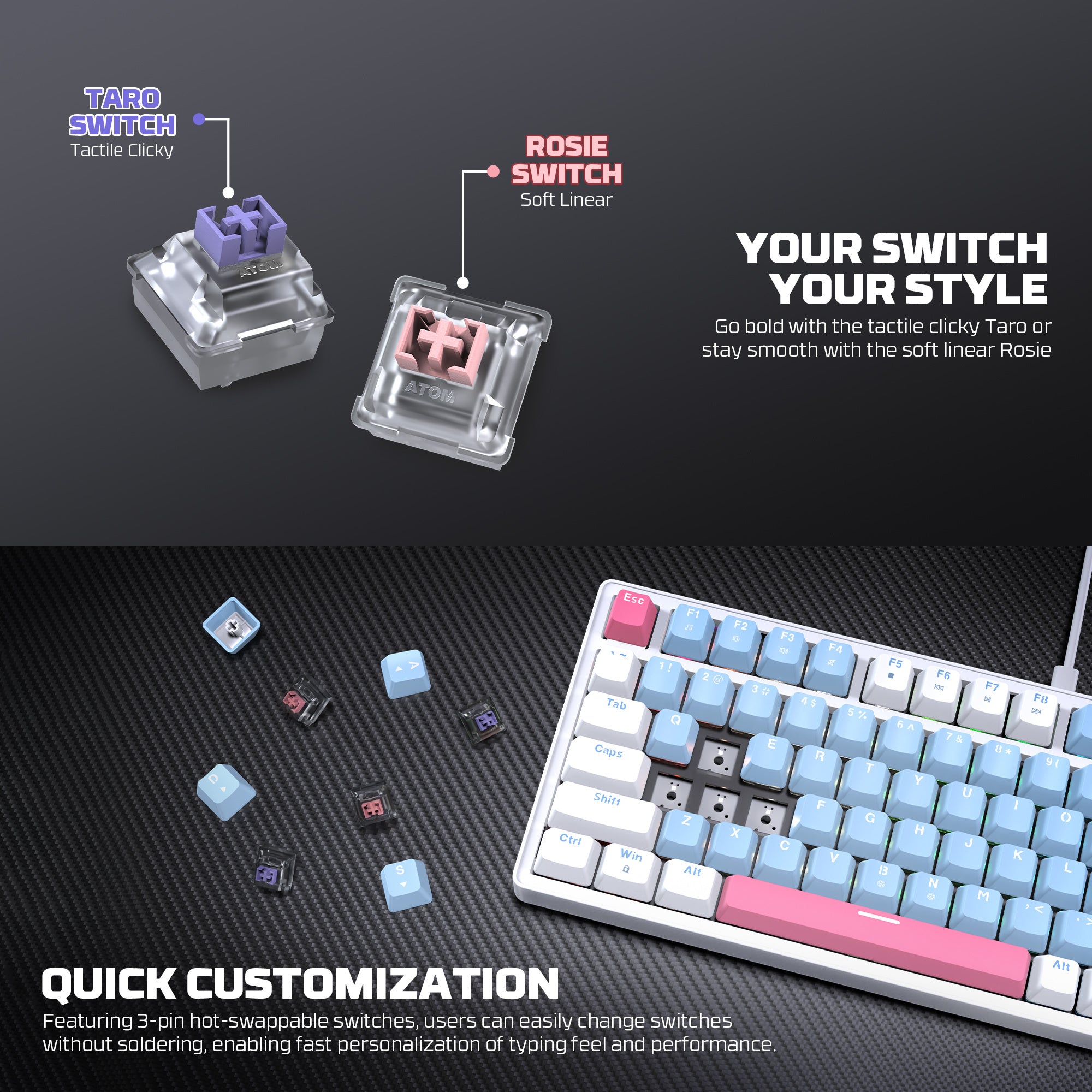 Fantech MK612 ATOM X83 AME Edition