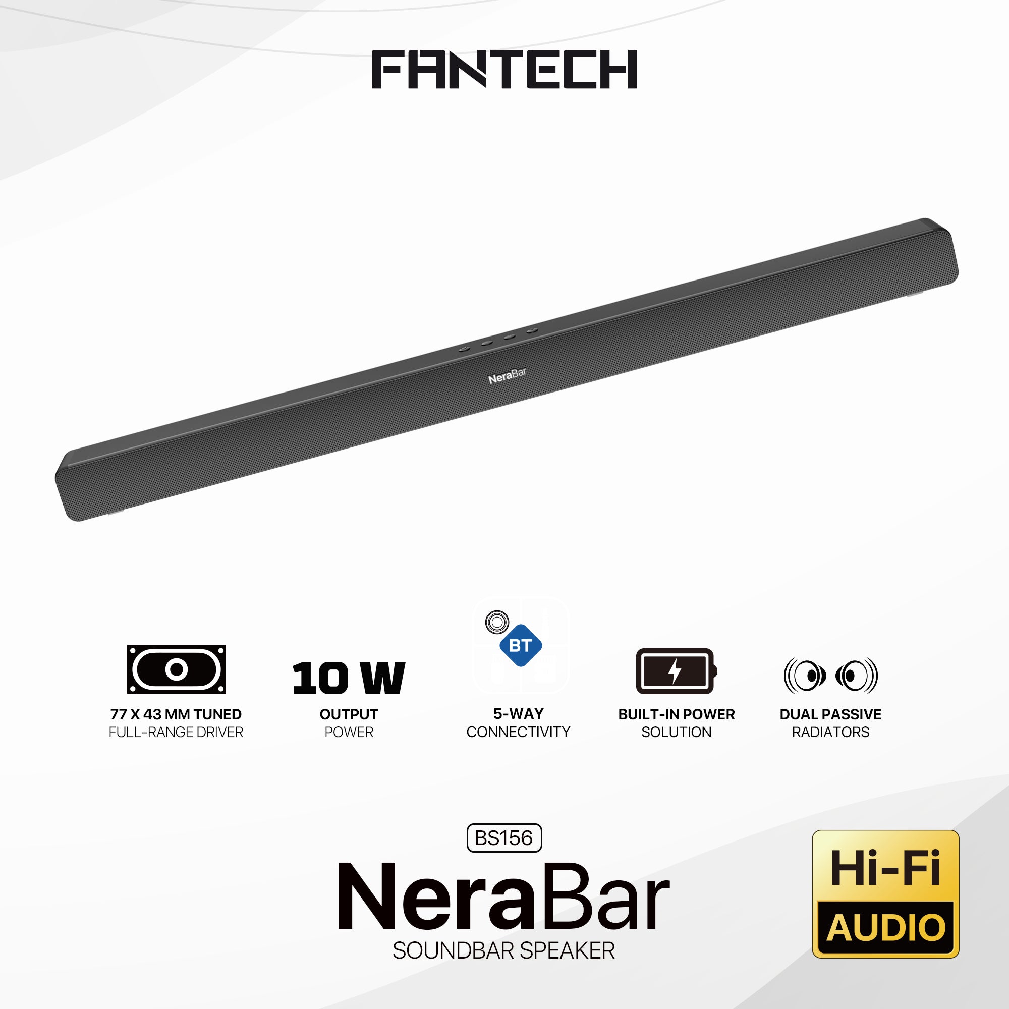 مكبر صوت FANTECH BS156 NeraBar