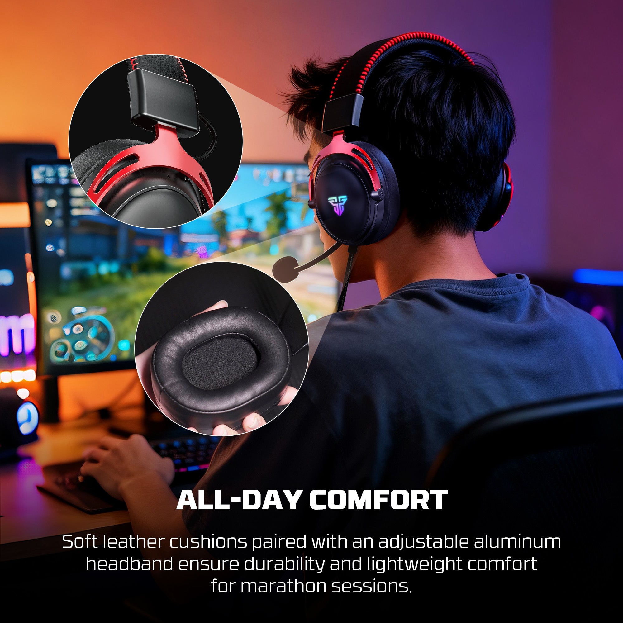 FANTECH HG31 CRUZE 7.1 RGB Gaming Headset