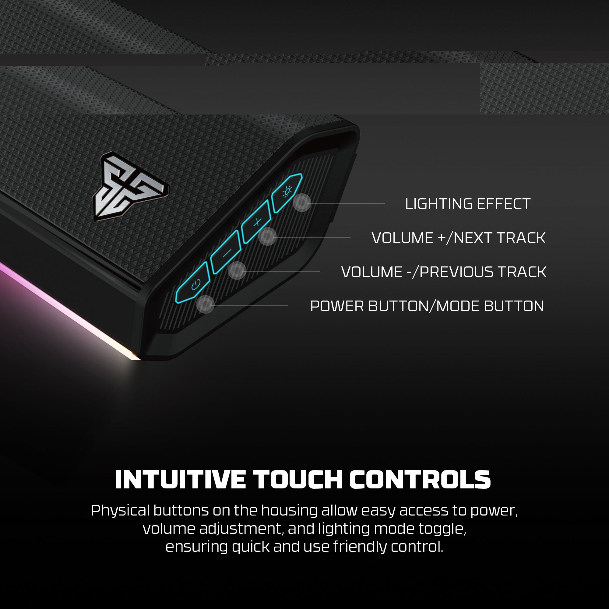 FANTECH BS162 Groove Bar Pro Portable Gaming Speaker