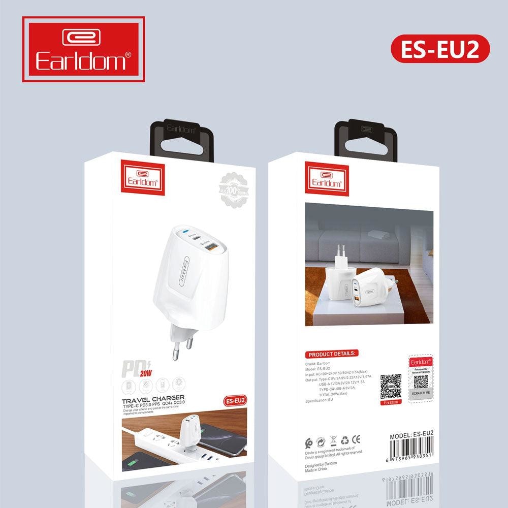EARLDOM Charger PD Kit 20W Earldom ES EU2 Cables & Chargers