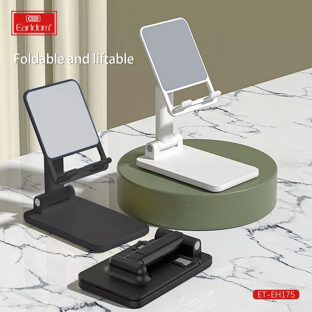 Earldom Desktop Tablet Holder Table Cell Foldable Extend ET EH175 Cables &