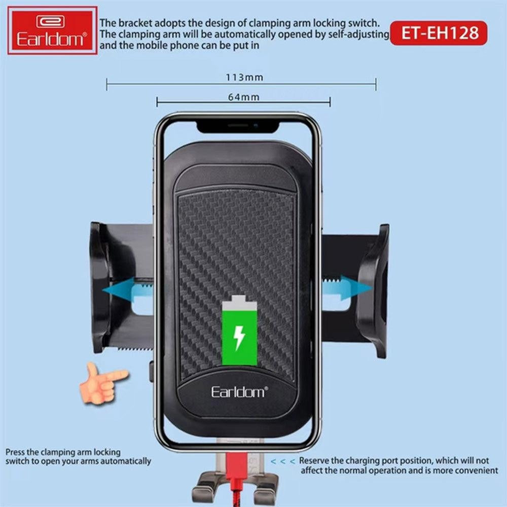 Earldom ET EH128 Car Phone Clip Cables & Chargers