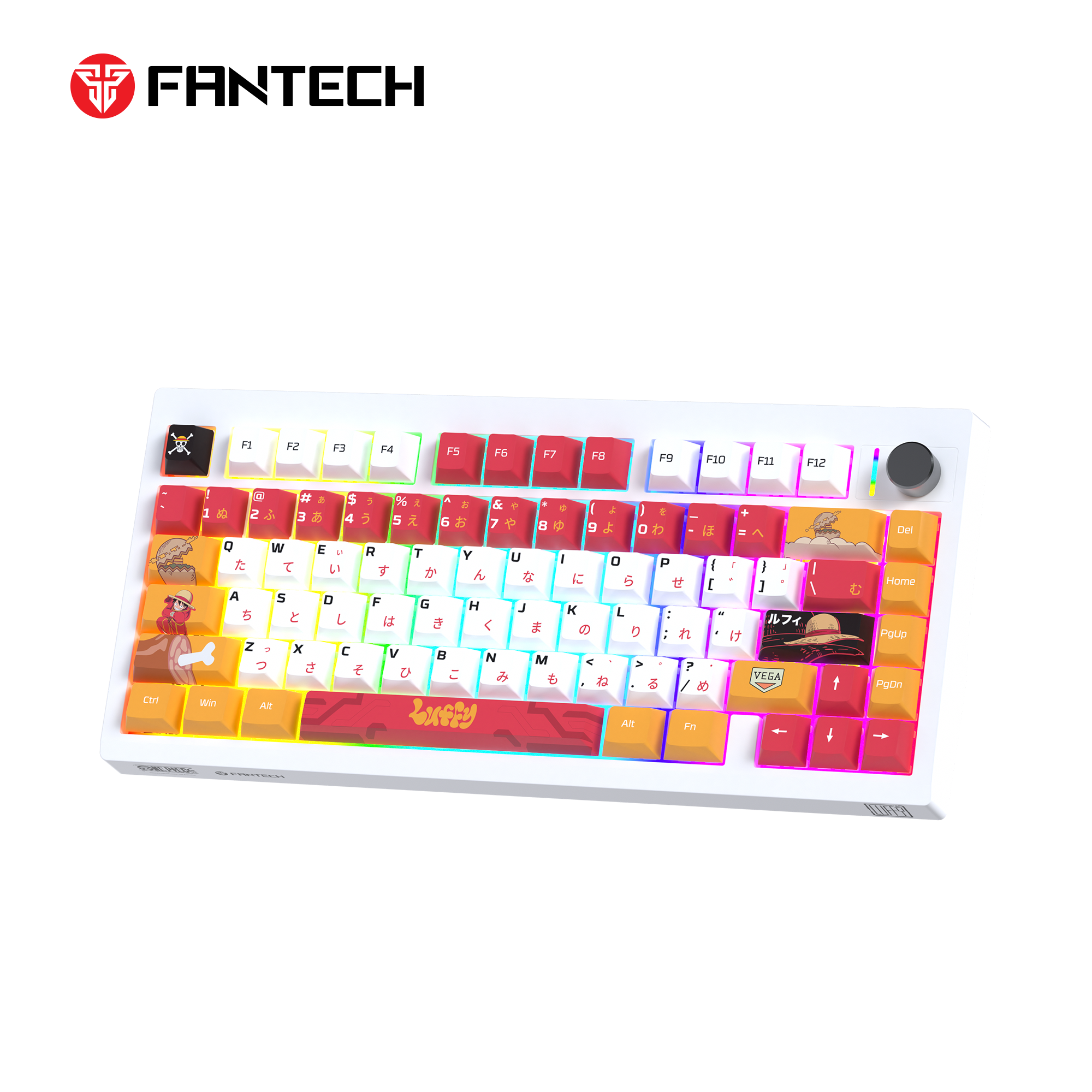 لوحة مفاتيح ميكانيكية Fantech MK921 MAXFIT8 QMK لوفي