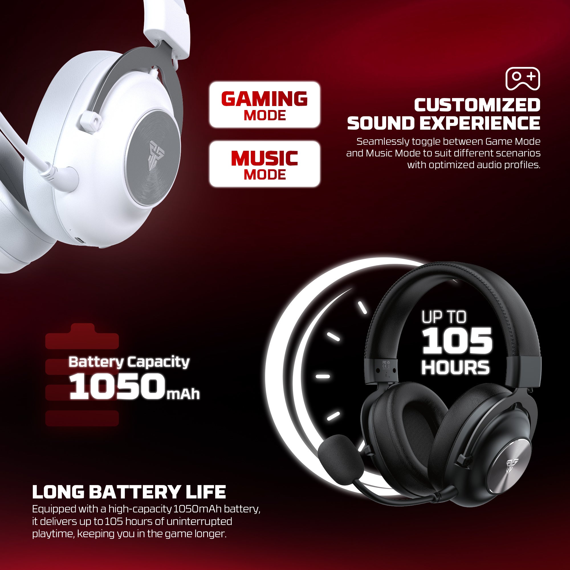 FANTECH WHG05 STELLAR Multiplatform Wireless Gaming Headset