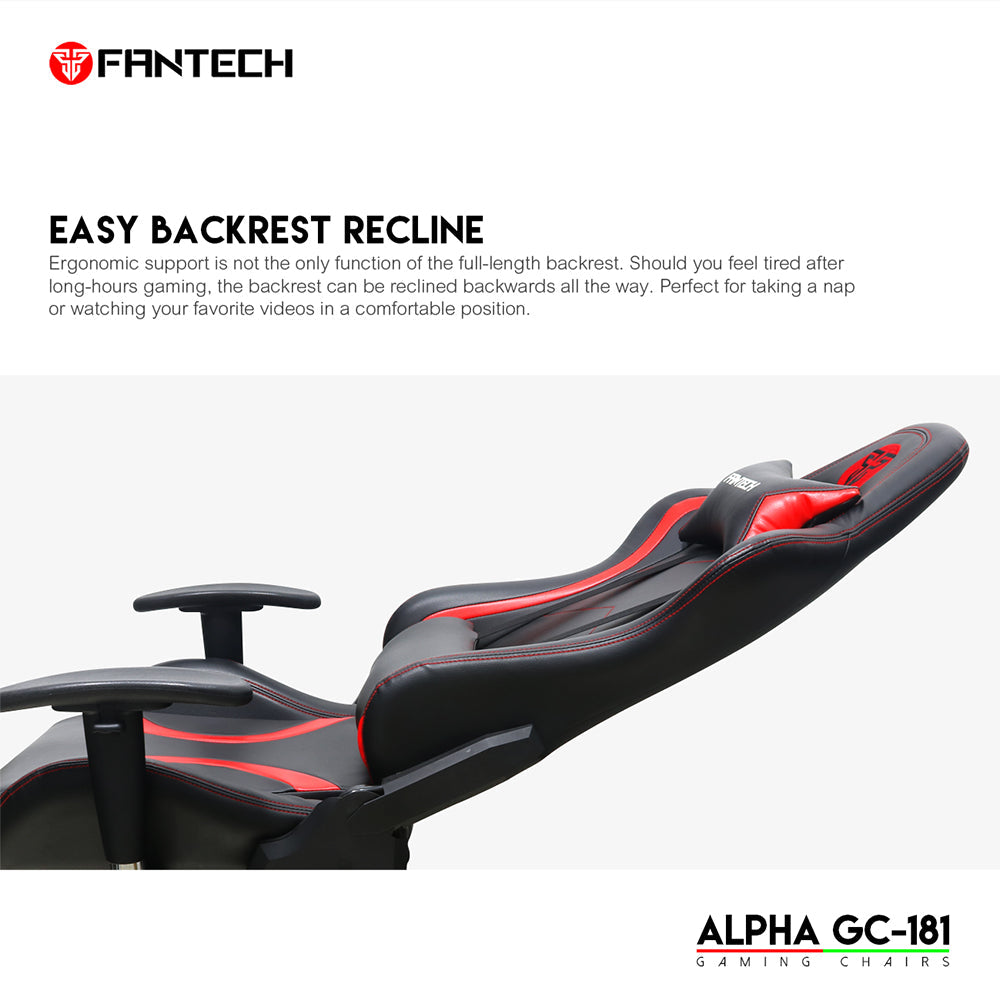 FANTECH ALPHA GC 181 GAMING CHAIR | Blue Desk & Chair