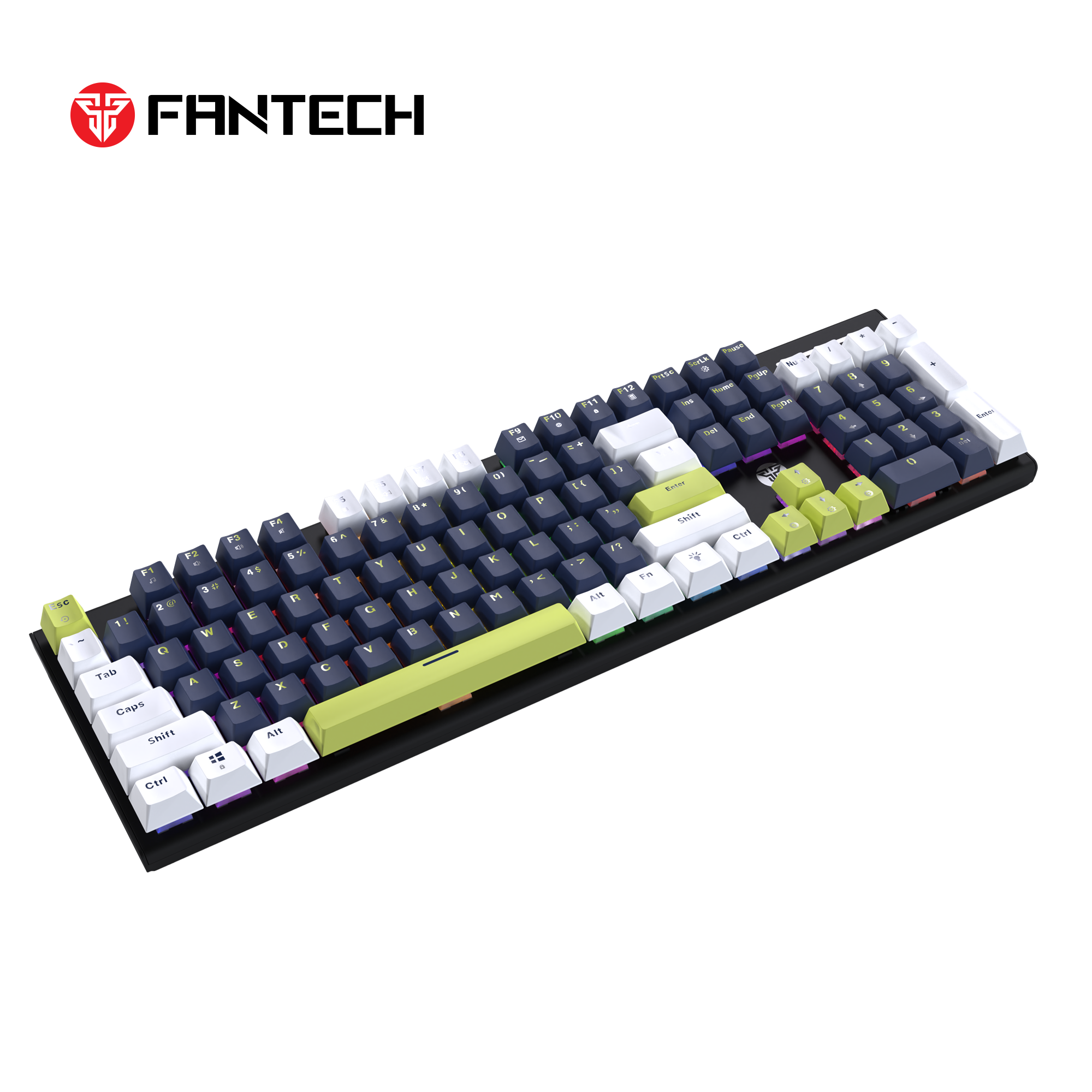 FANTECH ATOM104S MK878S MECHANICAL GAMING KEYBOARD MORI EDITION BLACK Keyboard