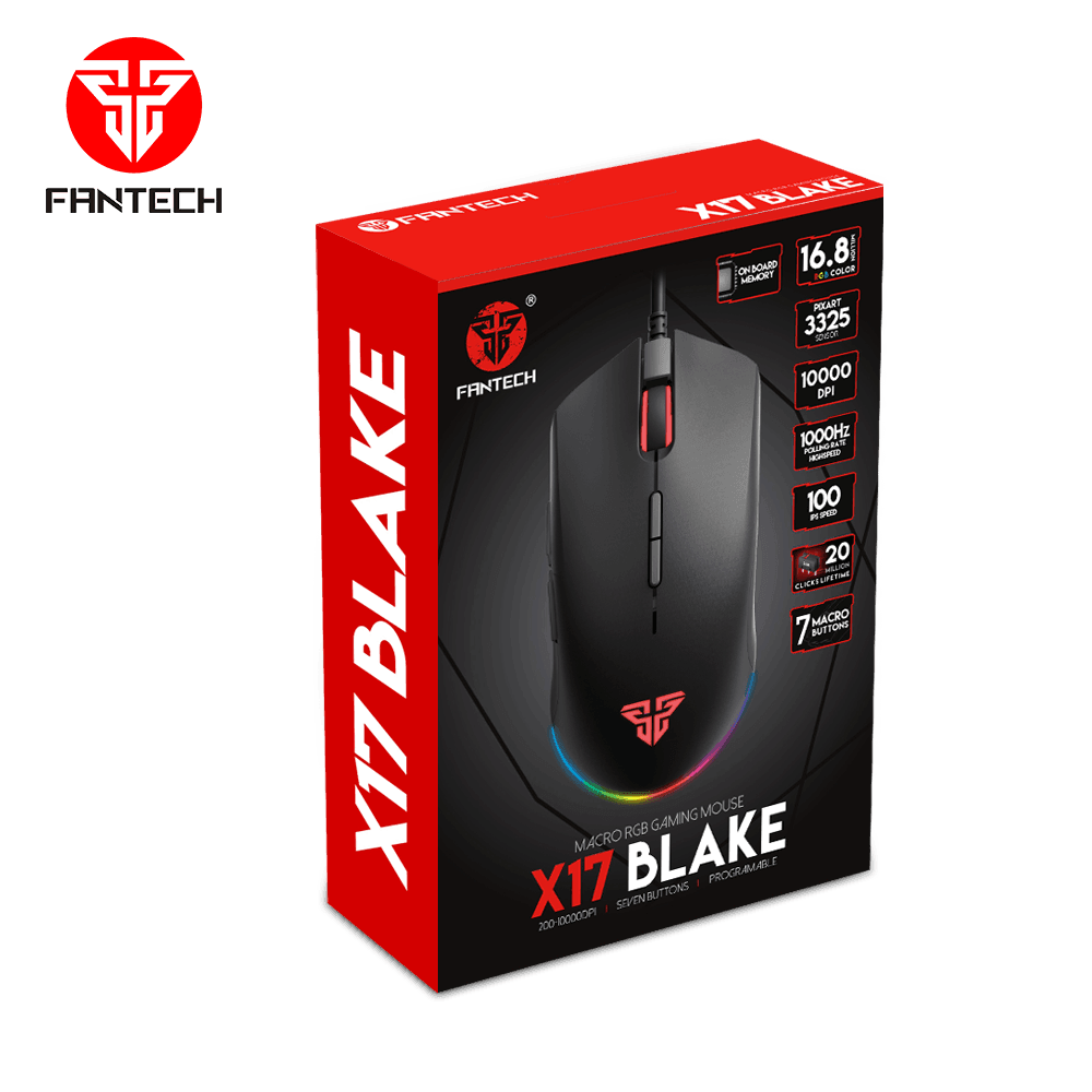 FANTECH BLAKE X17 MACRO RGB GAMING MOUSE Mouse