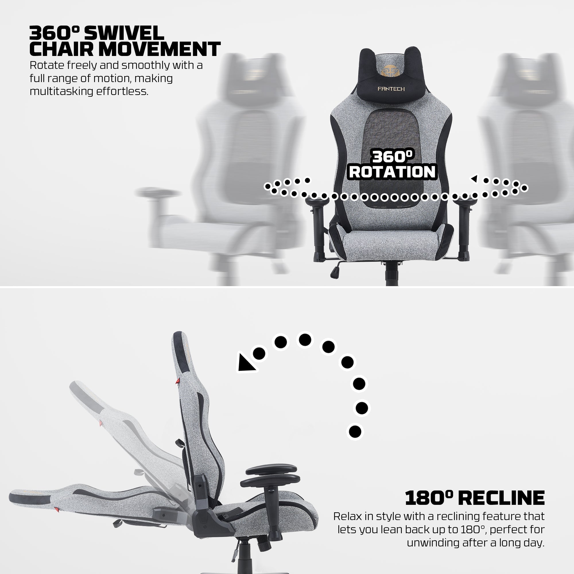 FANTECH GC195 GAMING CHAIR Desk & Chair