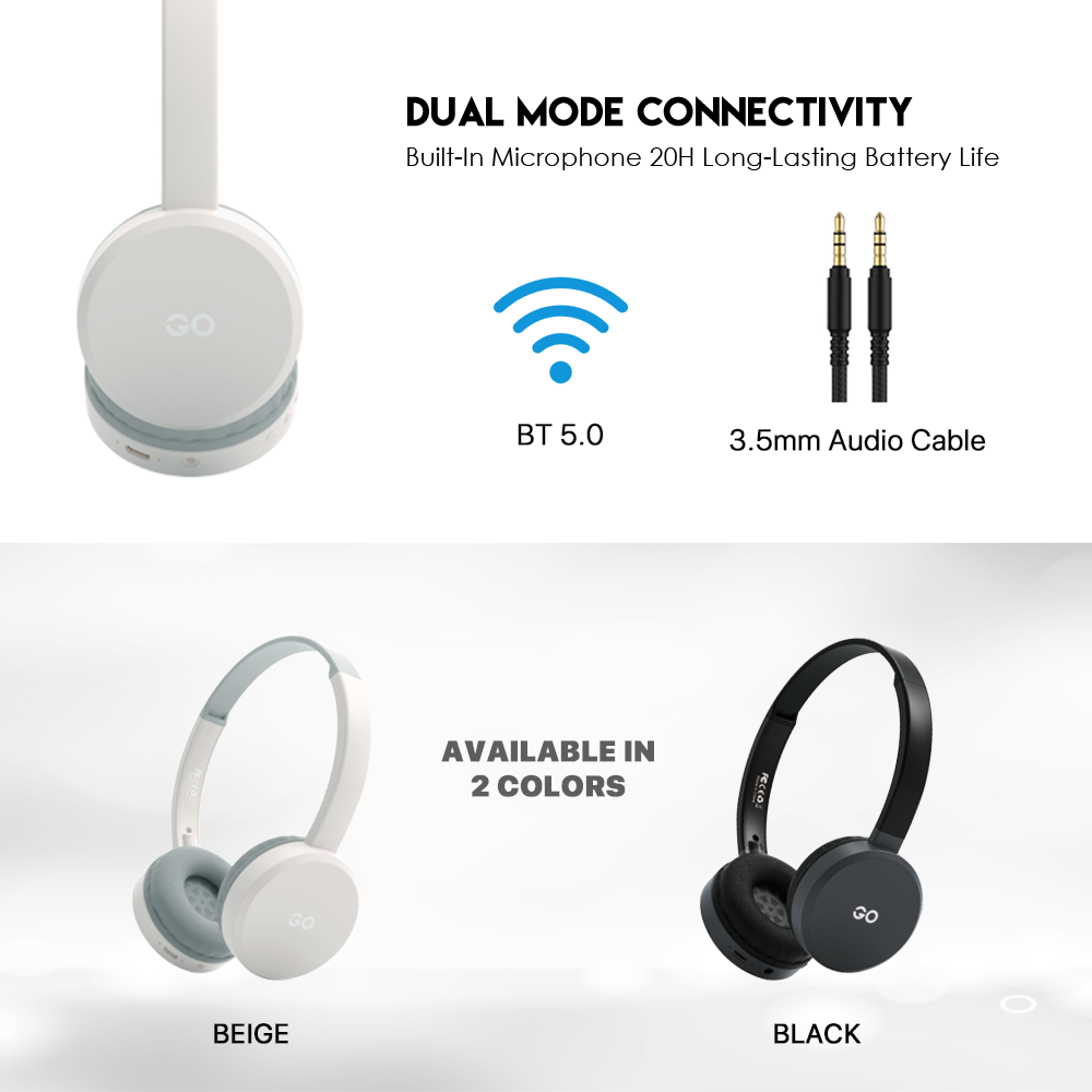 Fantech GO AIR WIRELESS HEADPHONE WH02 Audio