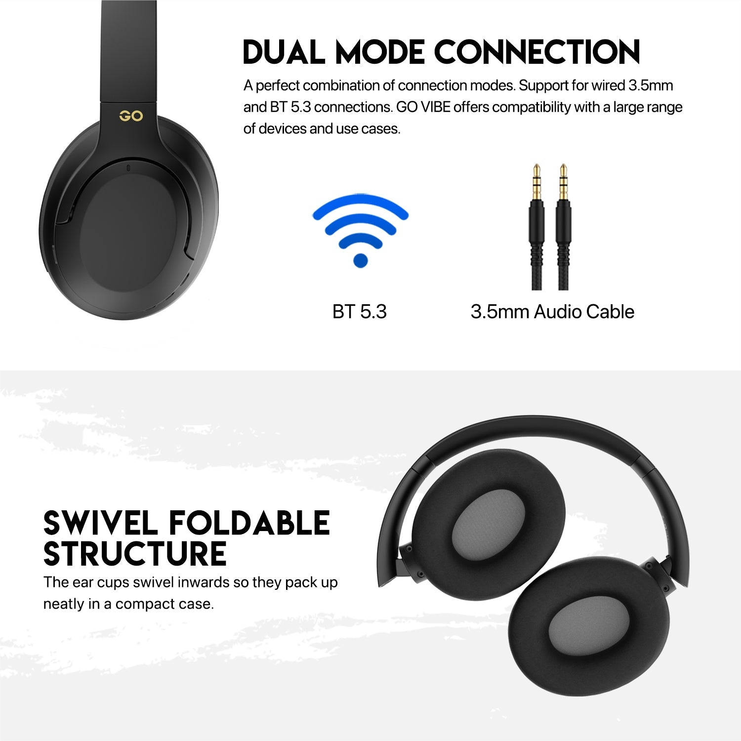 Fantech Go Vibe WH05 Wireless Headphone Audio