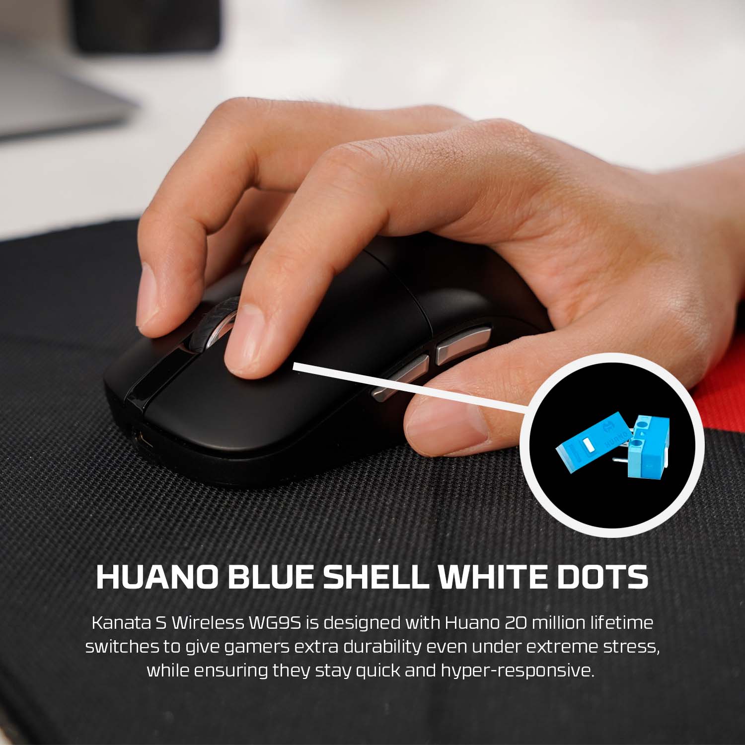 FANTECH KANATA S WG9S WIRELESS GAMING MOUSE RED New Arrivals
