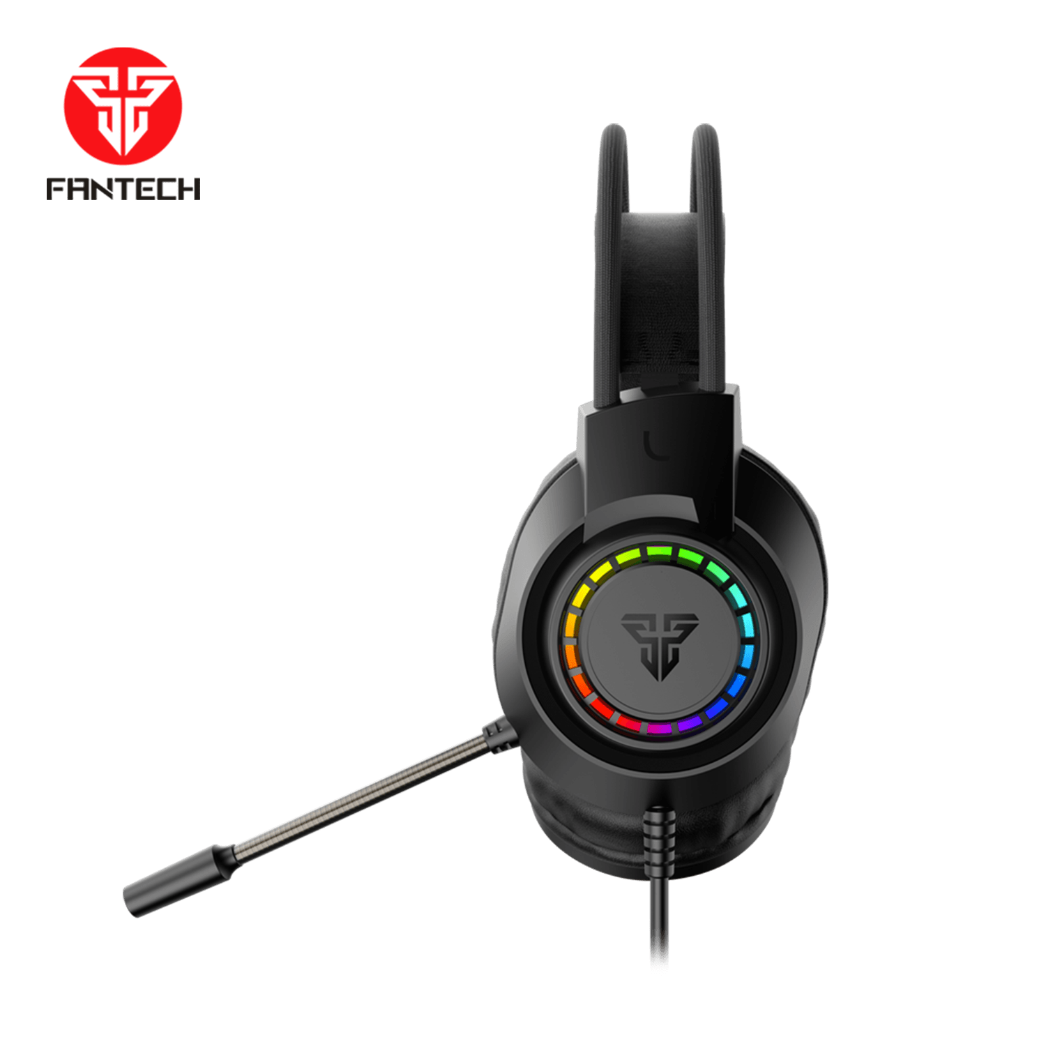 Fantech PORTAL HQ55 3.5mm Jack Headset Gaming RGB Audio 15 JOD