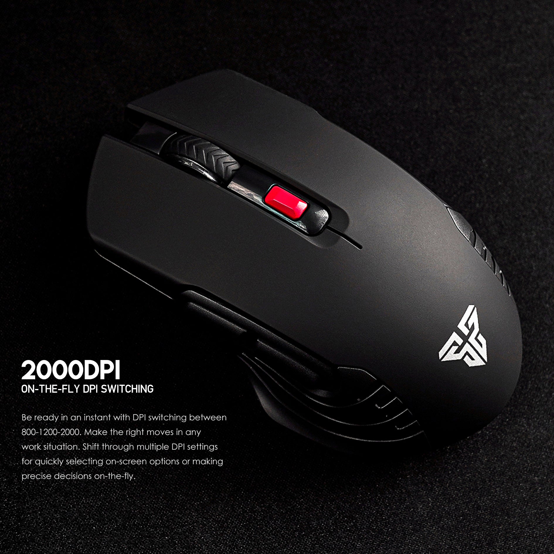 Fantech Raigor III WG12 Gaming Mouse With 2.4GHz Wireless Connection Mouse