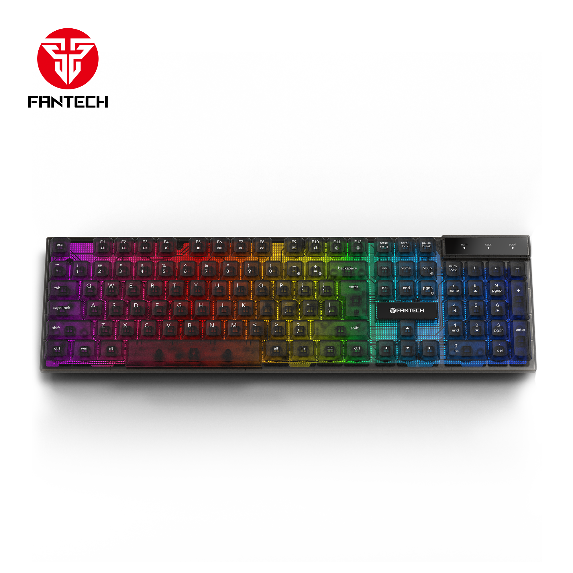 Fantech Shikari K515 RGB Membrane Gaming Keyboard Keyboard