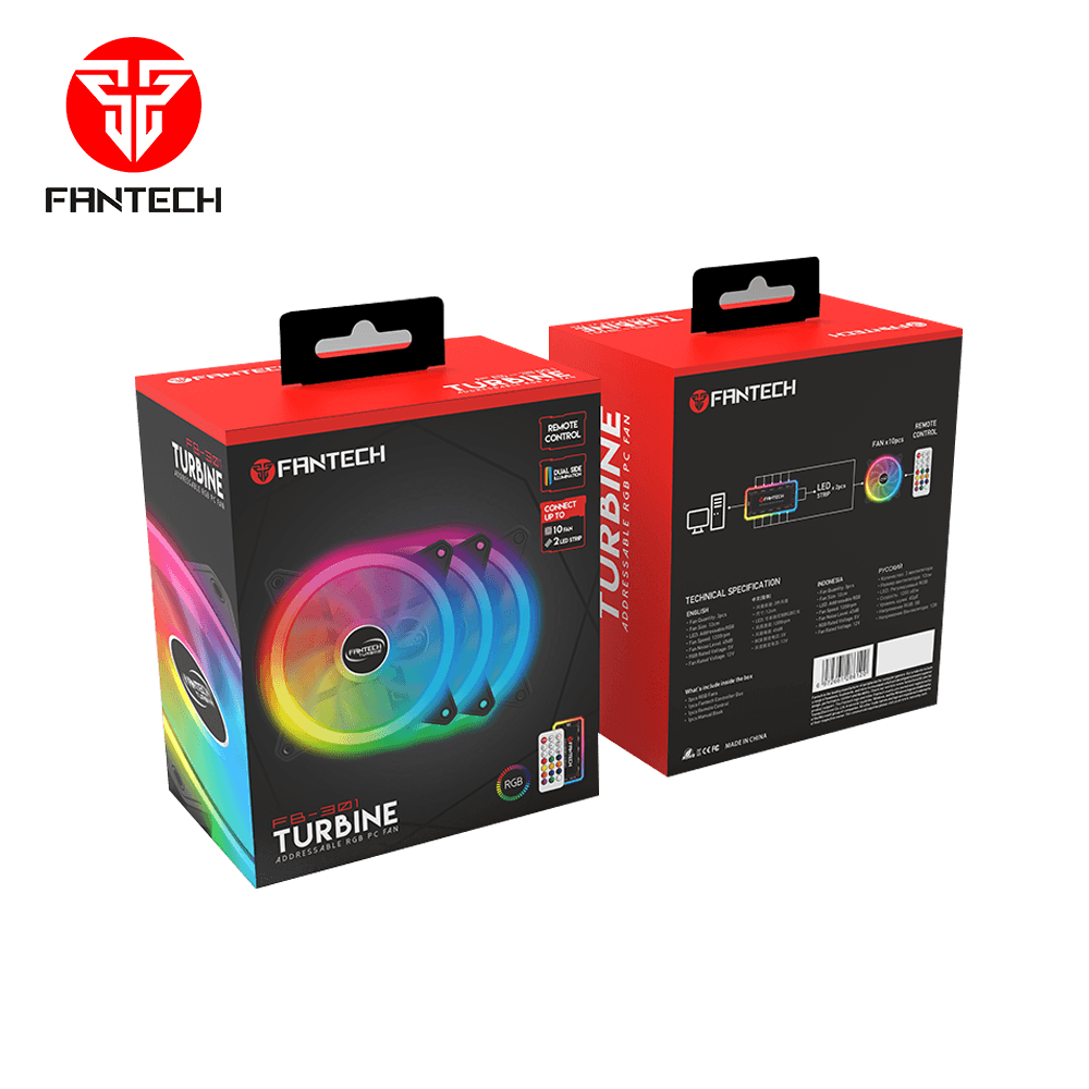 FANTECH TURBINE FB301 COMPUTER CASE FAN Coolers & Power Supply