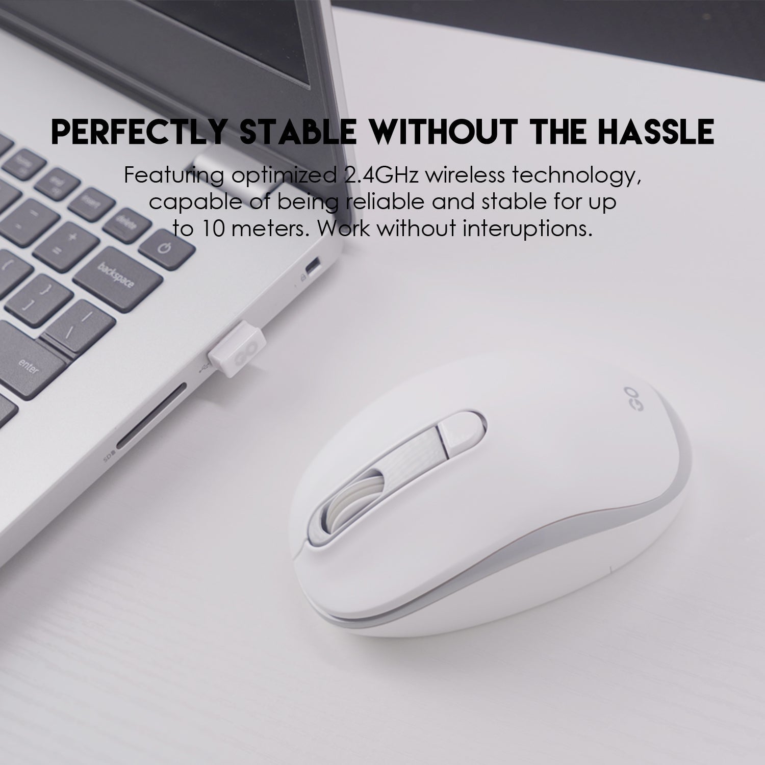 Fantech W192 GOWireless Mouse with Silent Click Mouse