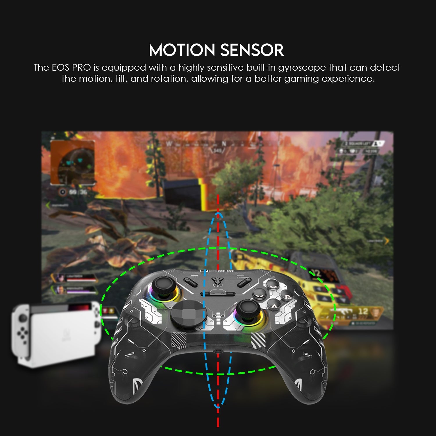 Fantech WGP15 Epsilon Eos Pro Wireless Gaming Controller Console