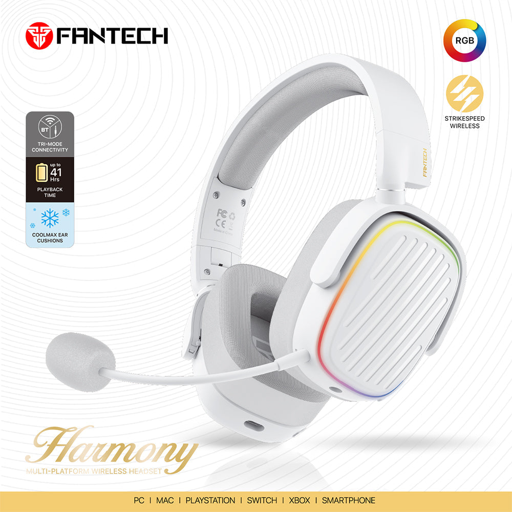 Fantech WHG02 Wireless Headset Harmony New Arrivals