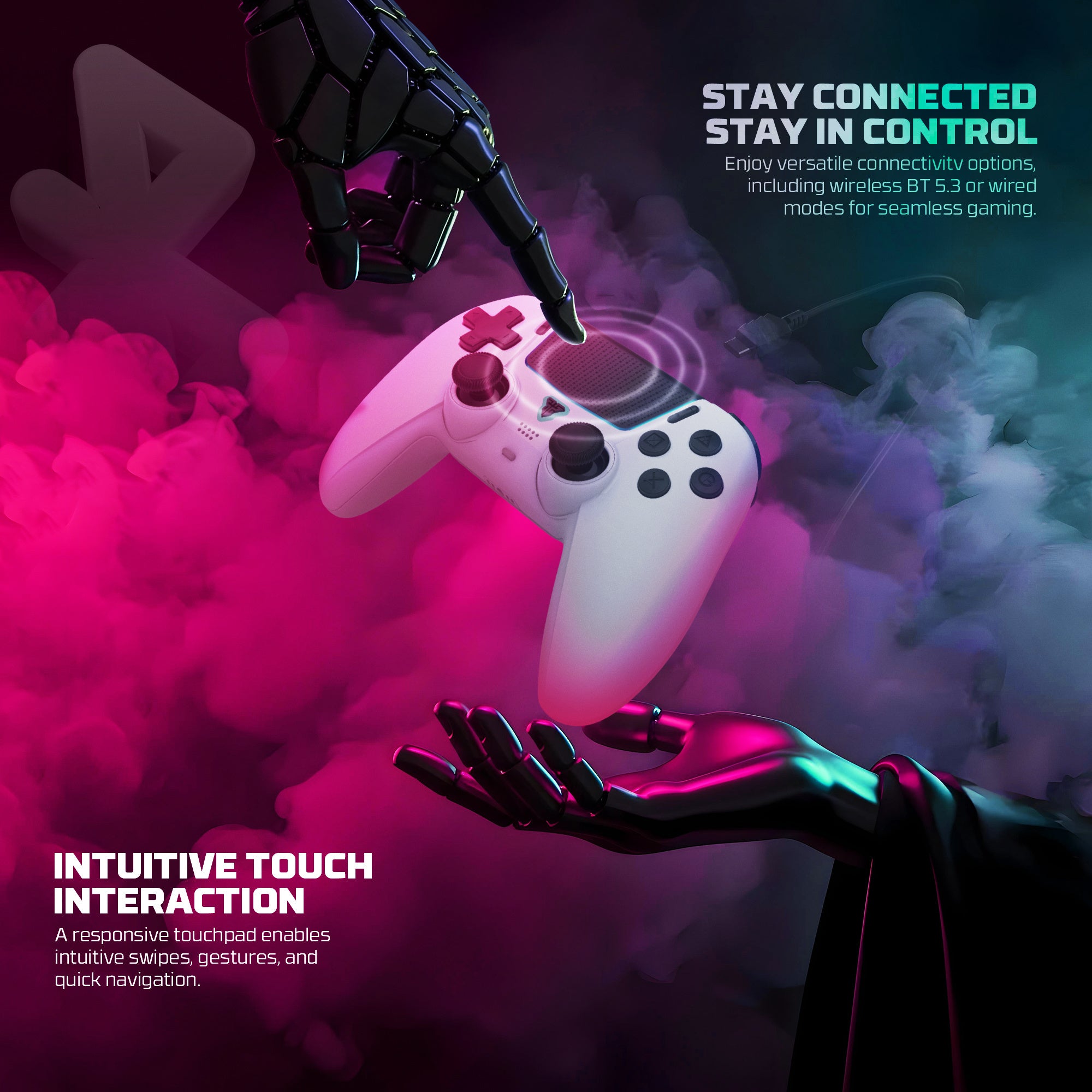 FANTECH WGP16 NOVA II Wireless GAMEPAD - Black