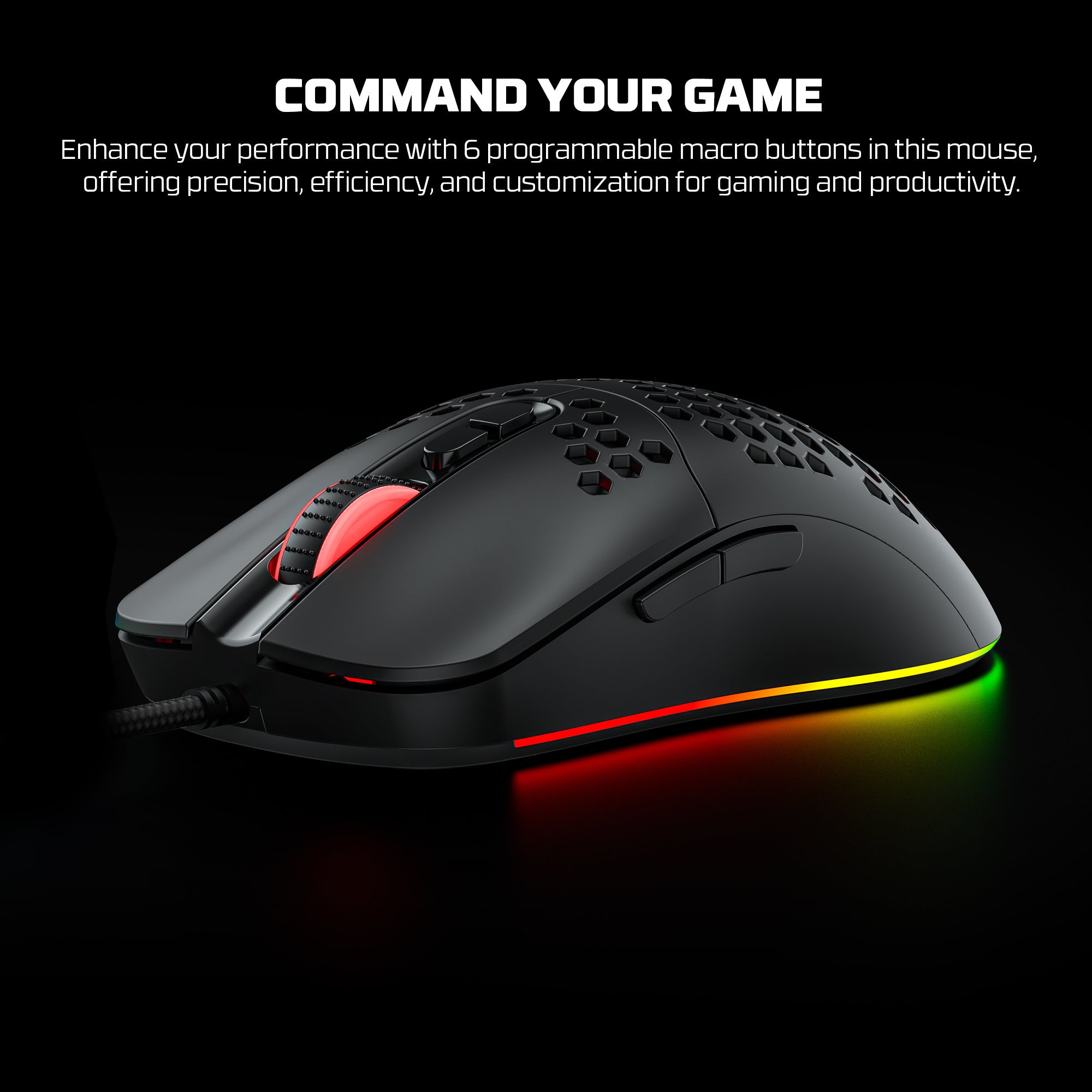Fantech HERO X18 Gaming Mouse RGB White