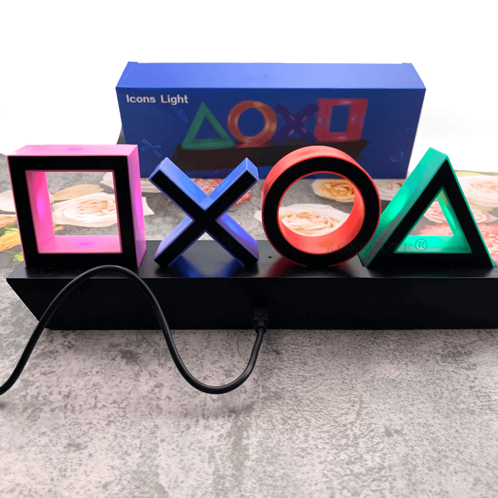 Game Icon Light PS4 Music Playstation Icon Lightning