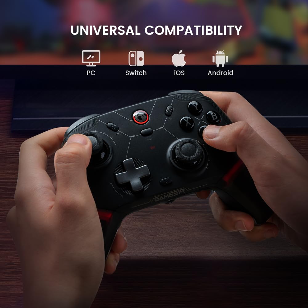 GameSir Cyclone 2 Wireless Controller 1000Hz Polling Rate TMR Joysticks
