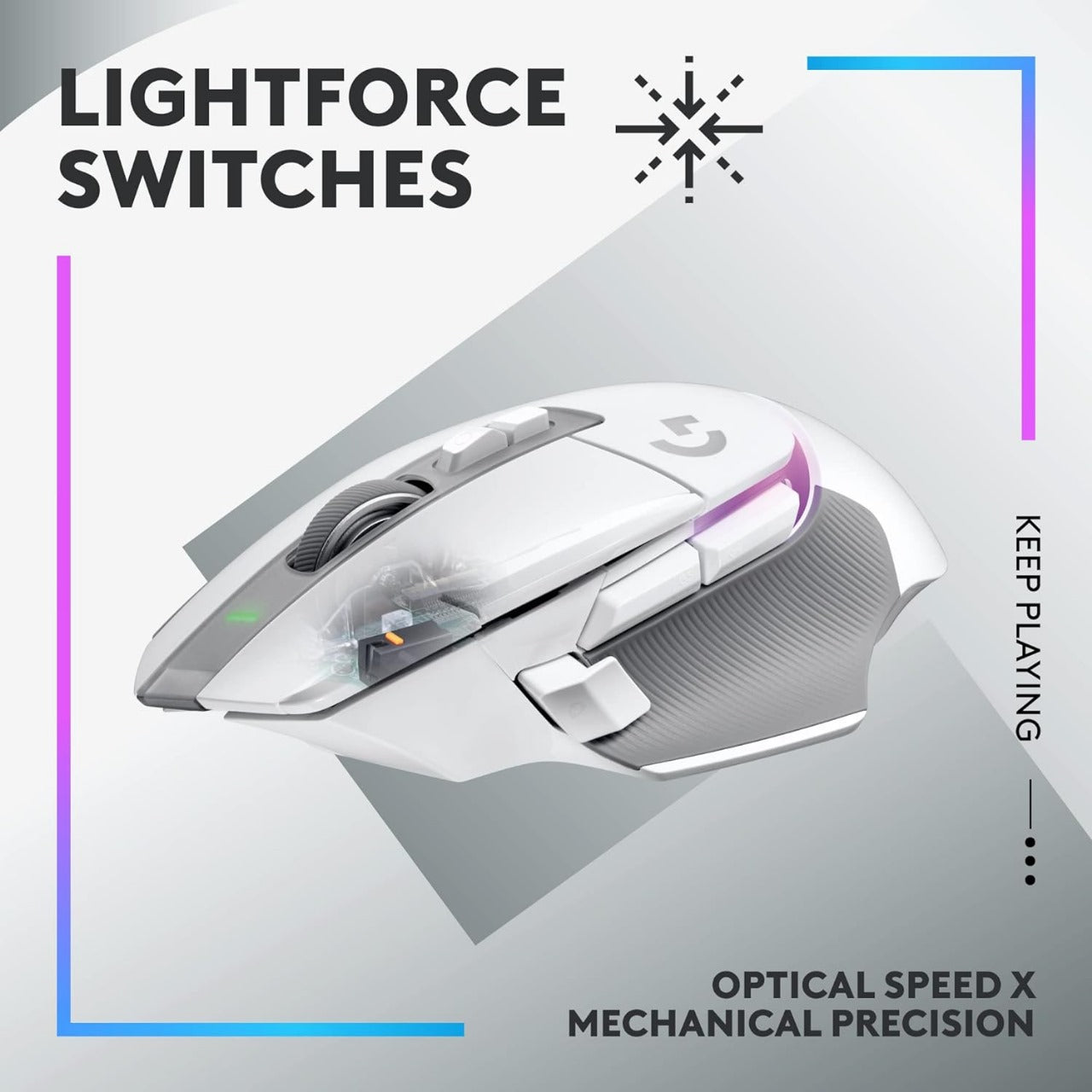 Logitech G502 X LIGHTSPEED WIRELESS GAMING MOUSE Mouse
