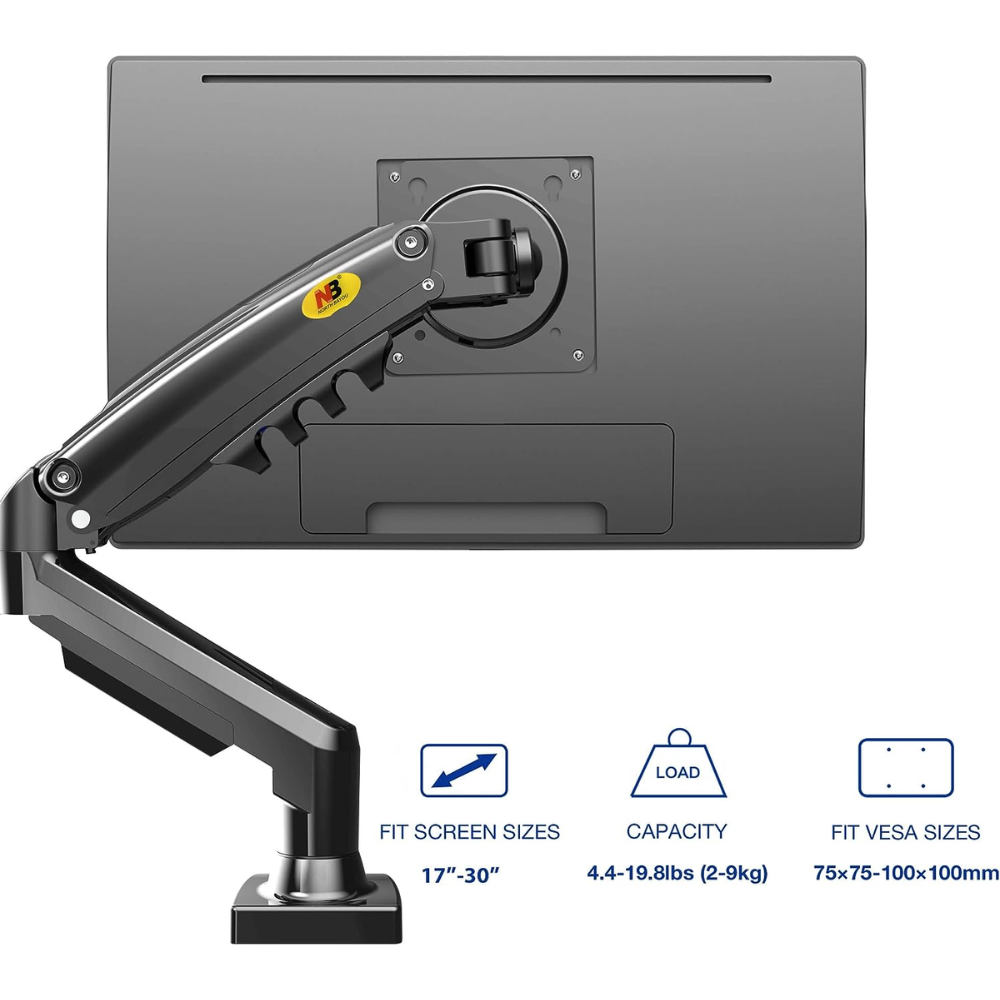 NB North Bayou F80 Monitor Stand 17 30”Monitors Tower Case & Monitor