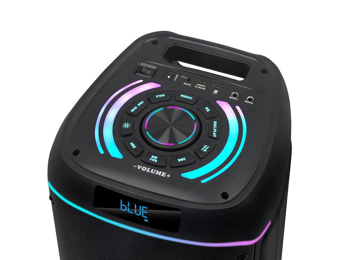 NDR 820 2025 Hot Selling Outdoor Double 8 J.BL DJ Party Box BT Portable Speaker