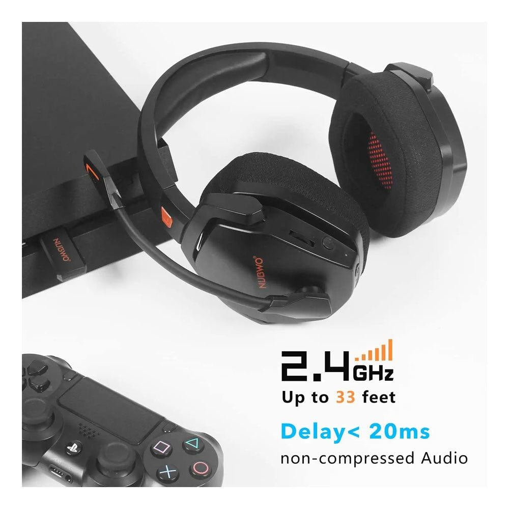 NUBWO G06 Wireless Gaming Headset Audio