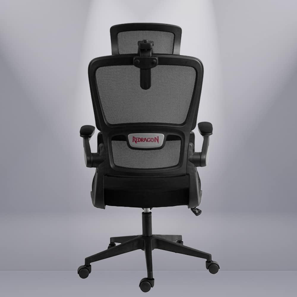 Redragon C214 B Hela Ergonomic Office Chair Black | C214 W Desk & Chair