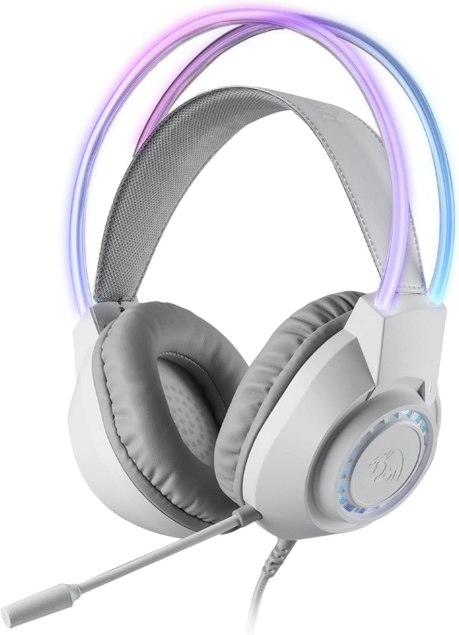 Redragon H231 Scream Wired Gaming Headset White - Main Image